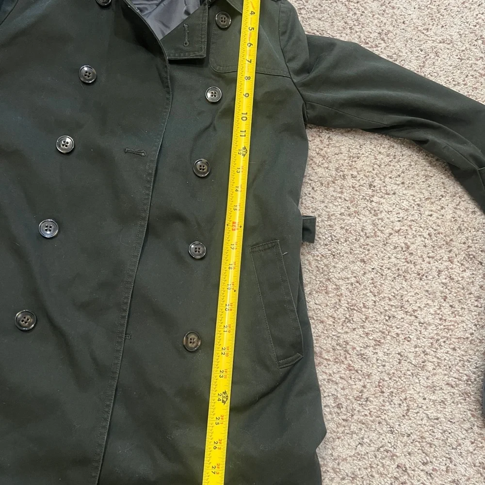 LAUREN Ralph Lauren Big Boy's 10 R Trench Removable Liner Coat -‎ Dark Olive